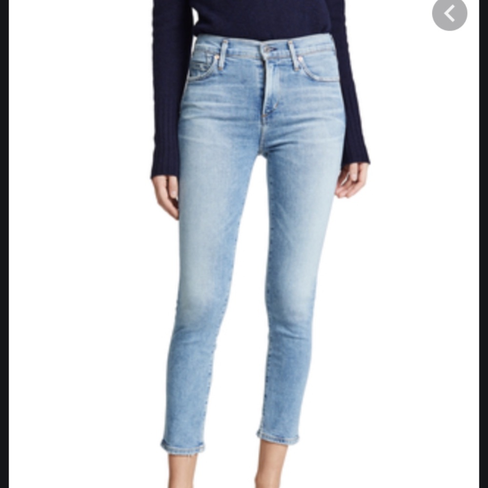 Citizens of Humanity Rocket Crop High Waisted Jean